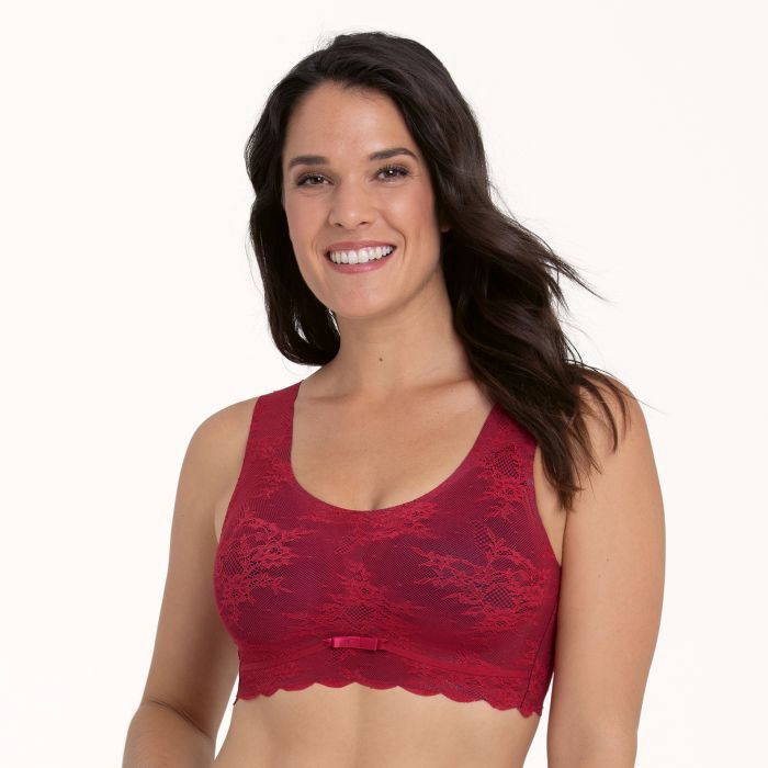 Bralette Essentials Lace 5400 - rood