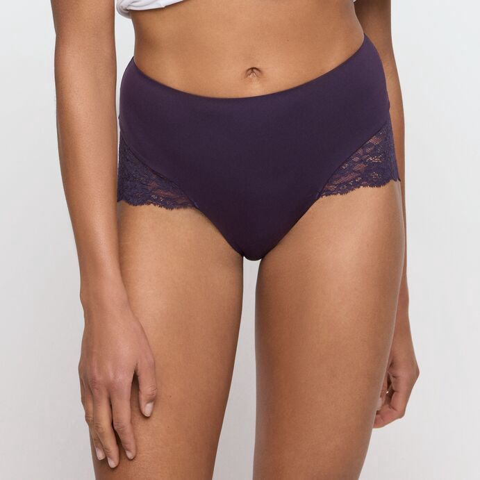 Color Studio Tailleslip met kant 0521631 - amethist