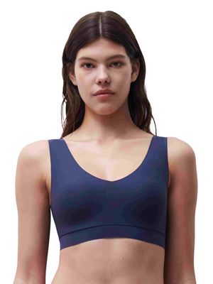 Softstretch Padded top C16A10 - marine blauw