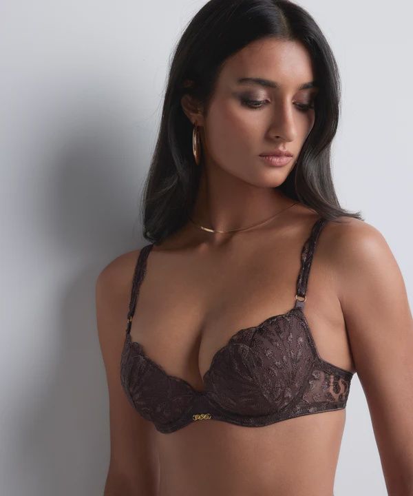 Push up bh Crazy in Love 5DN08 - Satin brown