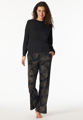 Pyjama lange mouw 183065 - zwart