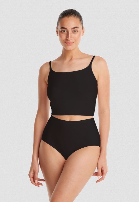 Maxi met kant Secrets 31758 - zwart