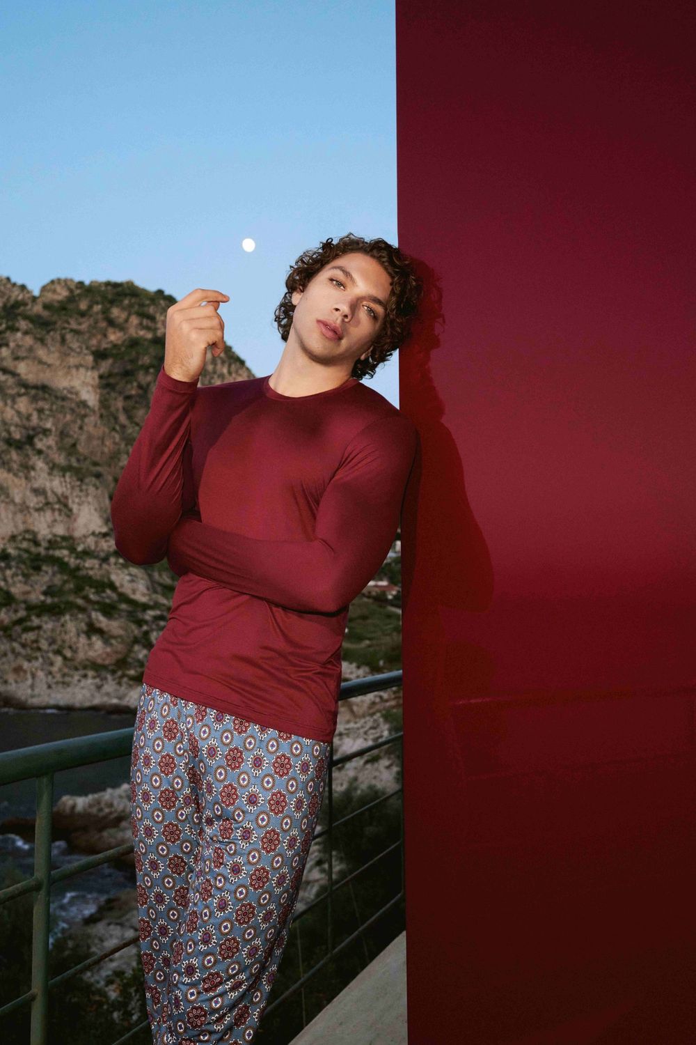 Pyjama Elegant Pattern 2220055 - galactic blue