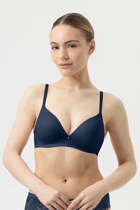 Bi-stretch bh zonder beugel Luxurious 74286 - donkerblauw