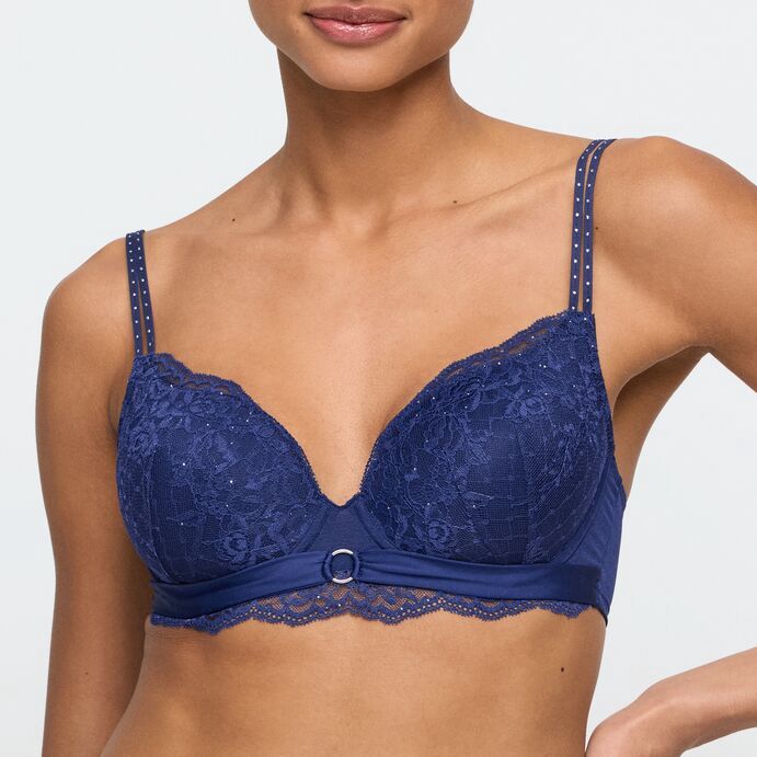 Voorgevormde bh Musea 0102976 - saffier blauw