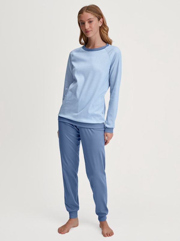 Pyjama met lange mouw 41454 - blauw