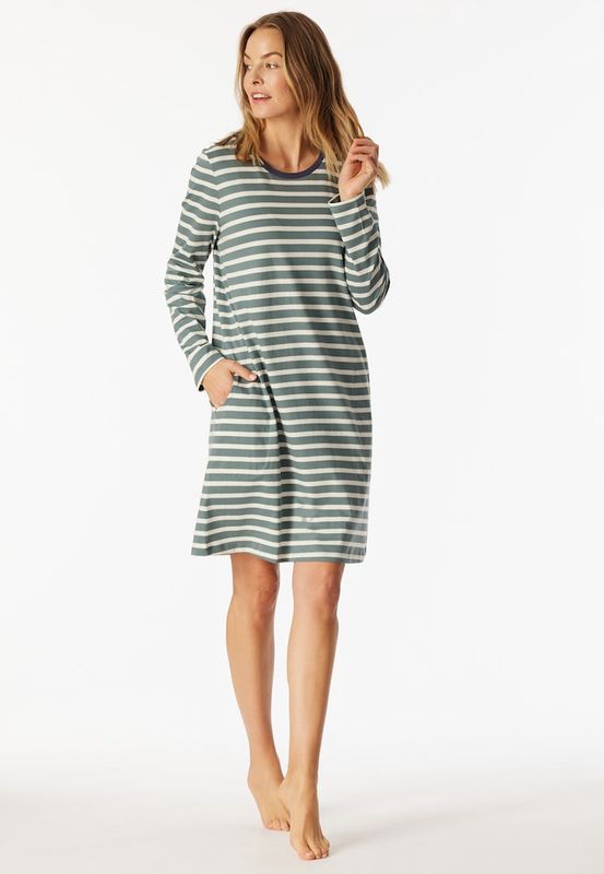Nachthemd lange mouw 181964 - mineral