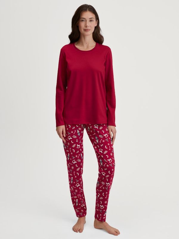 Pyjama 41295-Deep Red