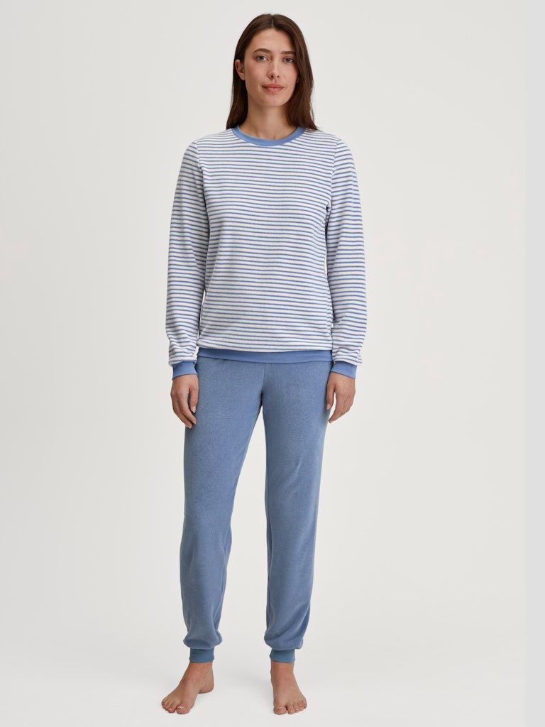 Pyjama met lange mouw terry Soft Dreams 41693 - scandinavian
