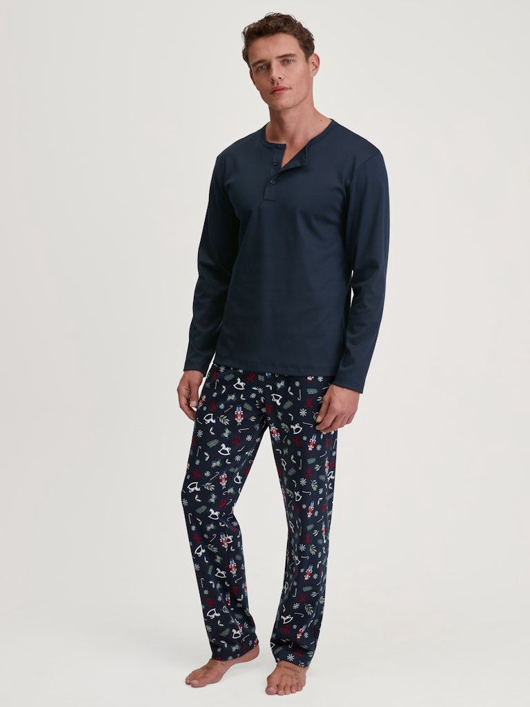 Pyjama 41884 - Saphir blue