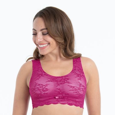 Bralette Essentials Lace 5400 - candy pink