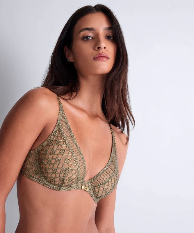 Triangel bh Stardust Dream 4DF12 - nile green