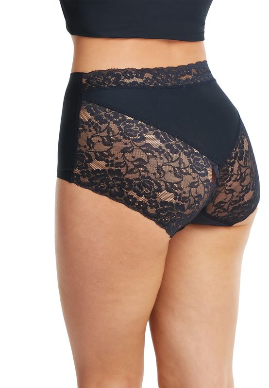 Maxi met kant Secrets 31758 - dark navy
