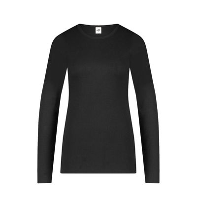 Thermo T-shirt lange mouw 60383 - zwart