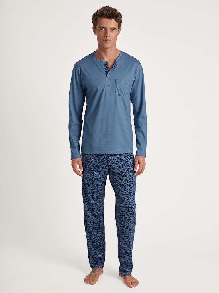 Pyjama met lange mouw Relax Imprint 47686 - coronet blue Pyjama met lange mouw Relax Imprint 47686 - coronet blue