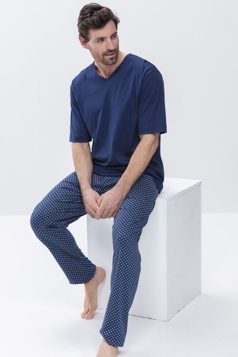 Pyjamabroek Mix &amp; Match Gisborne 21460 - donkerblauw