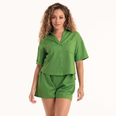 Blouse en Short Lemon Love 8160 - appel