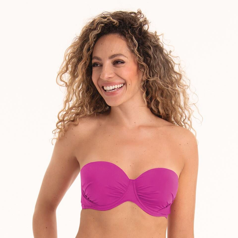 Bikini Top Shiny Basics 8771 - passion pink
