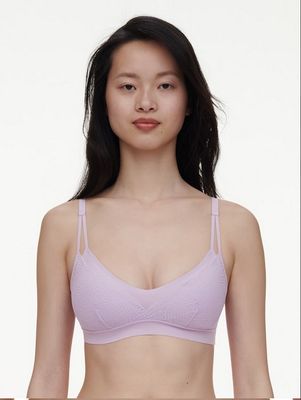 Softstretch Top met kant C11GQ9 - lavandin Softstretch Top met kant C11GQ9 - lavandin