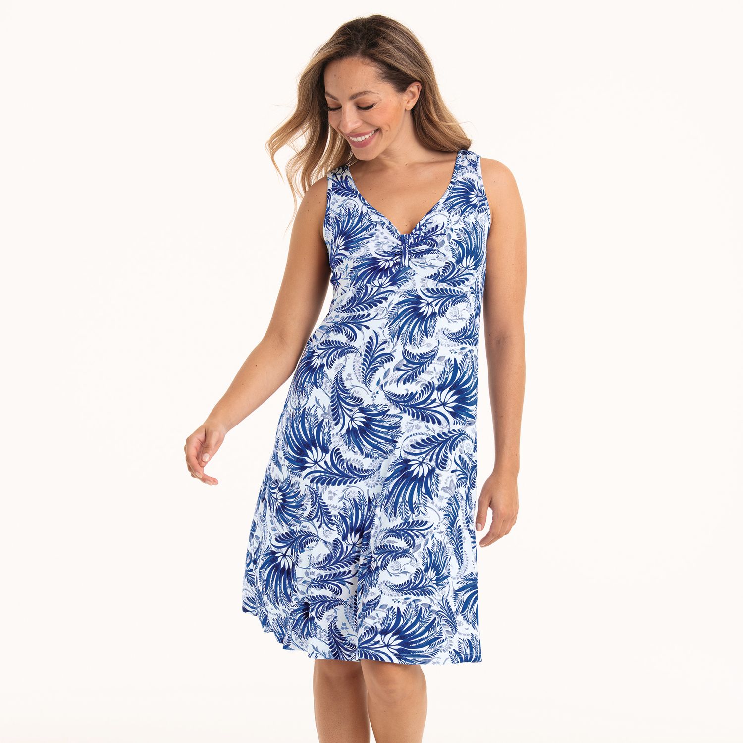 Jurk 8101 - blue royal