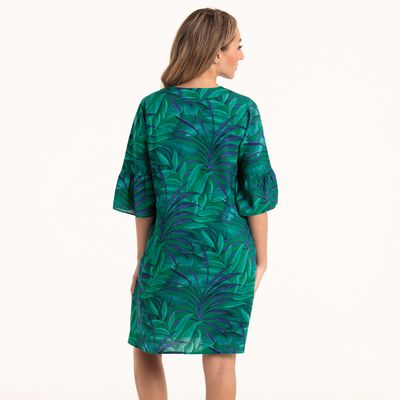 Tuniek 8640 - blauwgroen