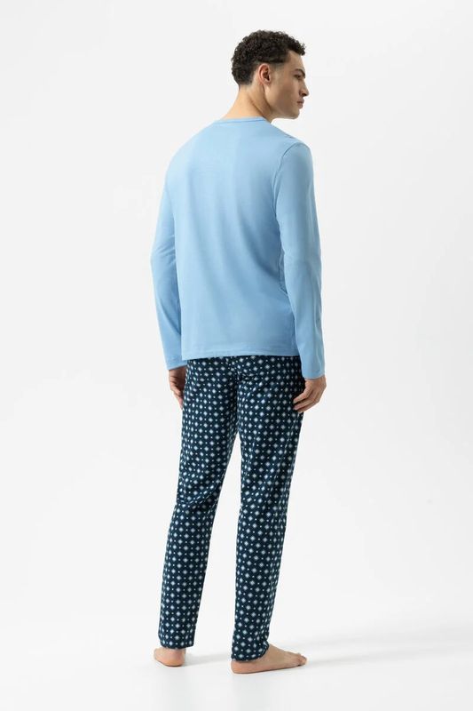 Pyjama Classic Blue Tie 2240062 - heavenly blue