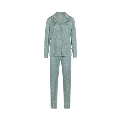 Pyjama lange mouw 57146 - faded blue