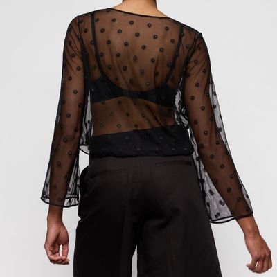 Top Daisy 0803029 - zwart