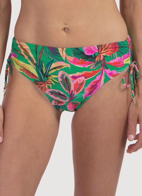 Bikini Slip 211A - floral forest