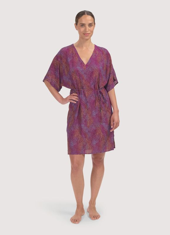 Tuniek 465A - burgundy drops