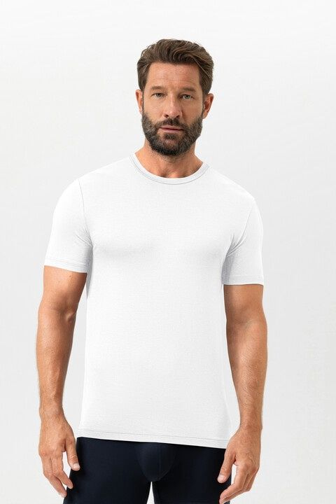 T-shirt ronde hals Iconic Modal 2110019 - wit