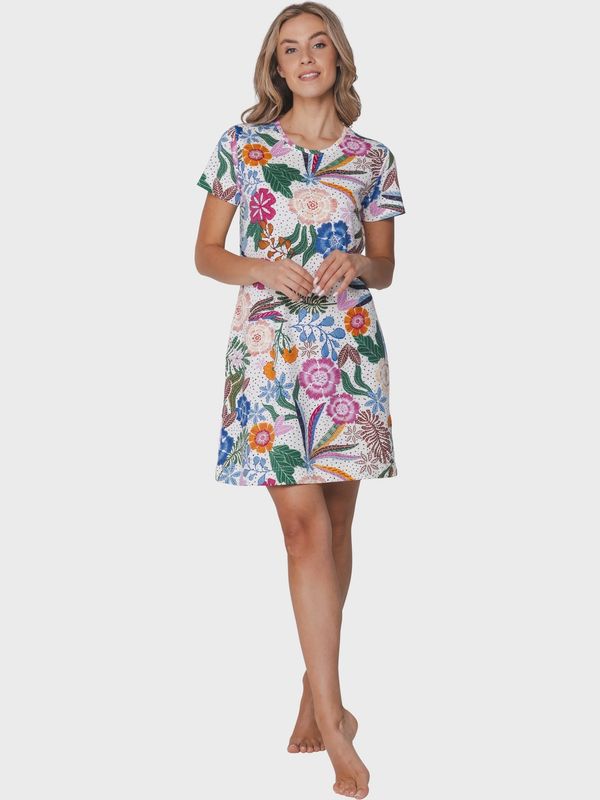 Nachthemd korte mouw 111261-606-1- multi