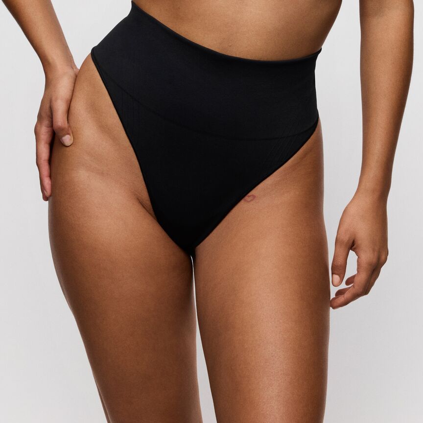 Corrigerende String Nudda 0663611 - zwart