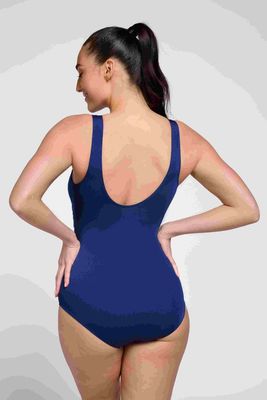 Badpak soft cup V-neck 60652 - ocean navy