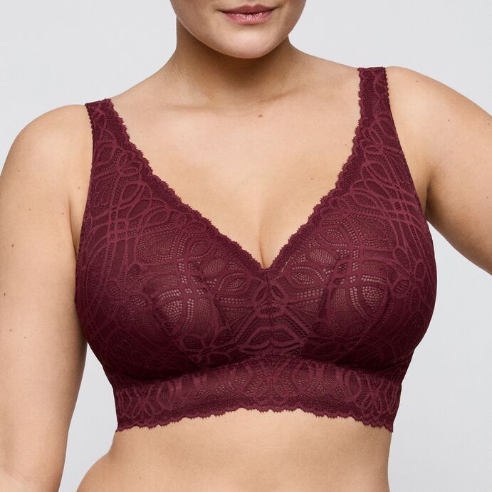 Bralette Salerno 0163536 - evening red