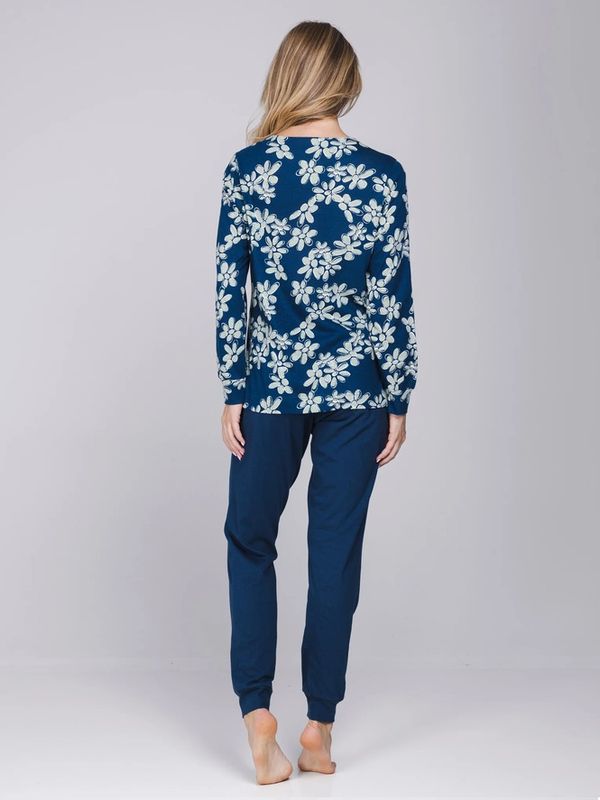 Pyjama lange mouw 121262-146-1 - donkerblauw