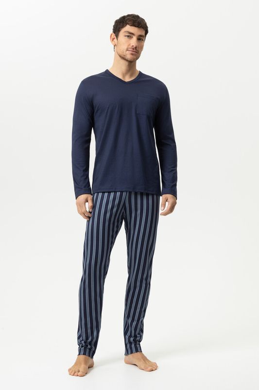 Pyjama lange mouw 2240106 - yacht blue