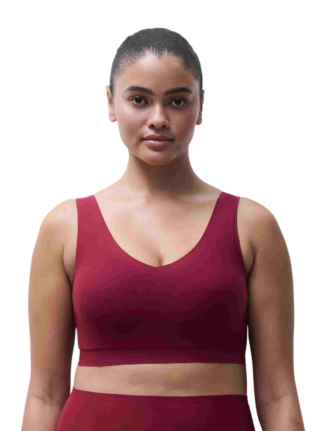Softstretch Padded top C16A10 - raspberry