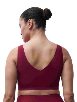Softstretch Padded top C16A10 - raspberry