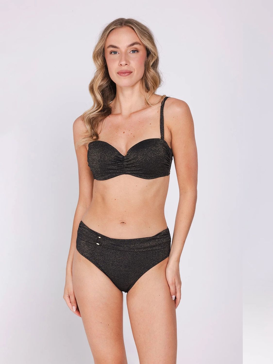 Bandeau Bikini 521271-310-1 - zwart