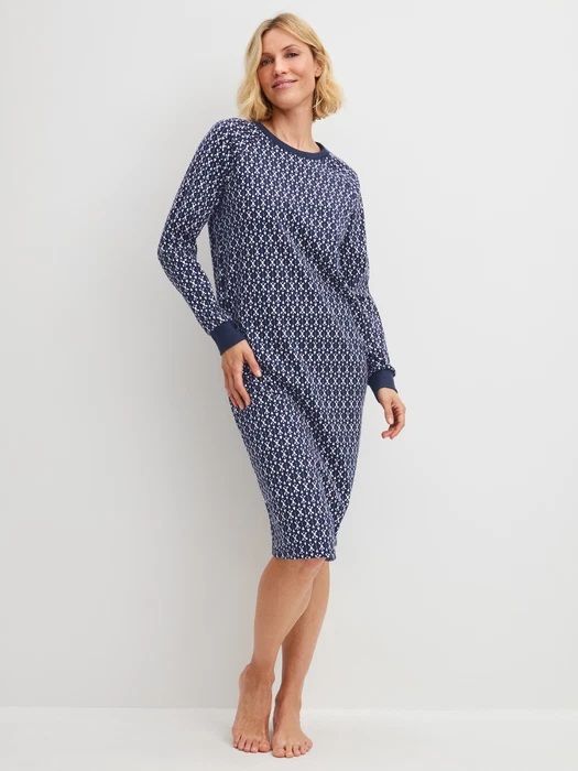 Nachthemd Midnight Hearts 30093 - peacoat blue