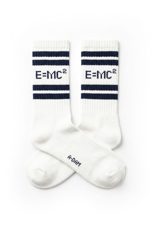 Sokken E=MC2