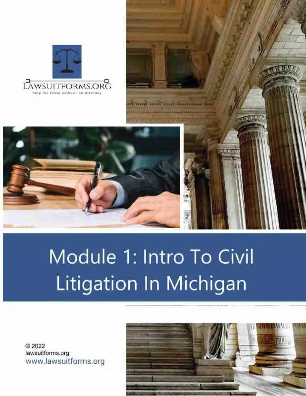 Michigan Lawsuit Forms