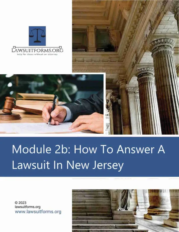 New Jersey Lawsuit Forms