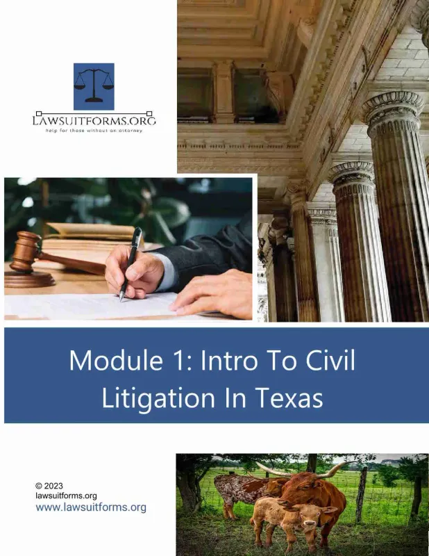 Texas Lawsuit Forms