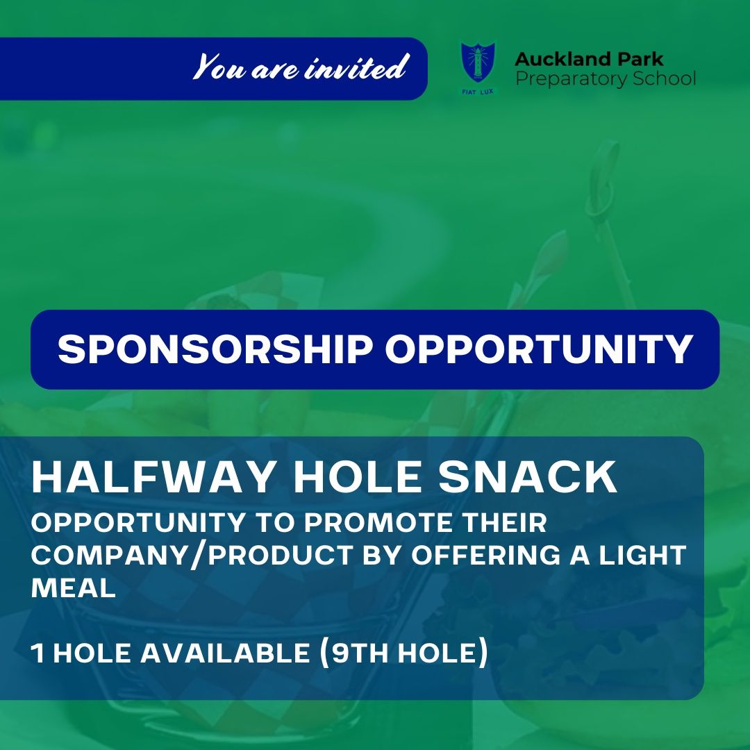 SPONSORSHIP OPPORTUNITY: Halfway Hole Snack