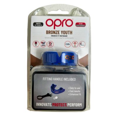 Mouthguard Bronze Youth Blue 5-9yrs