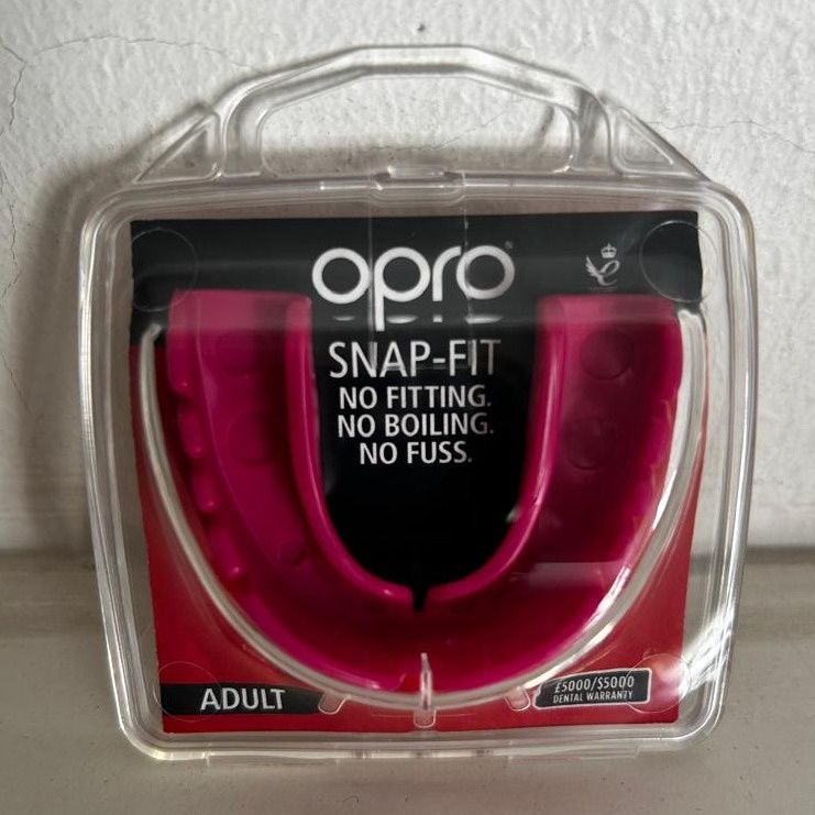 Mouthguard Snapfit  Adult Pink 10years+