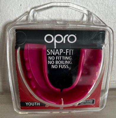 Mouthguard Snapfit  Youth Pink 5-9yrs