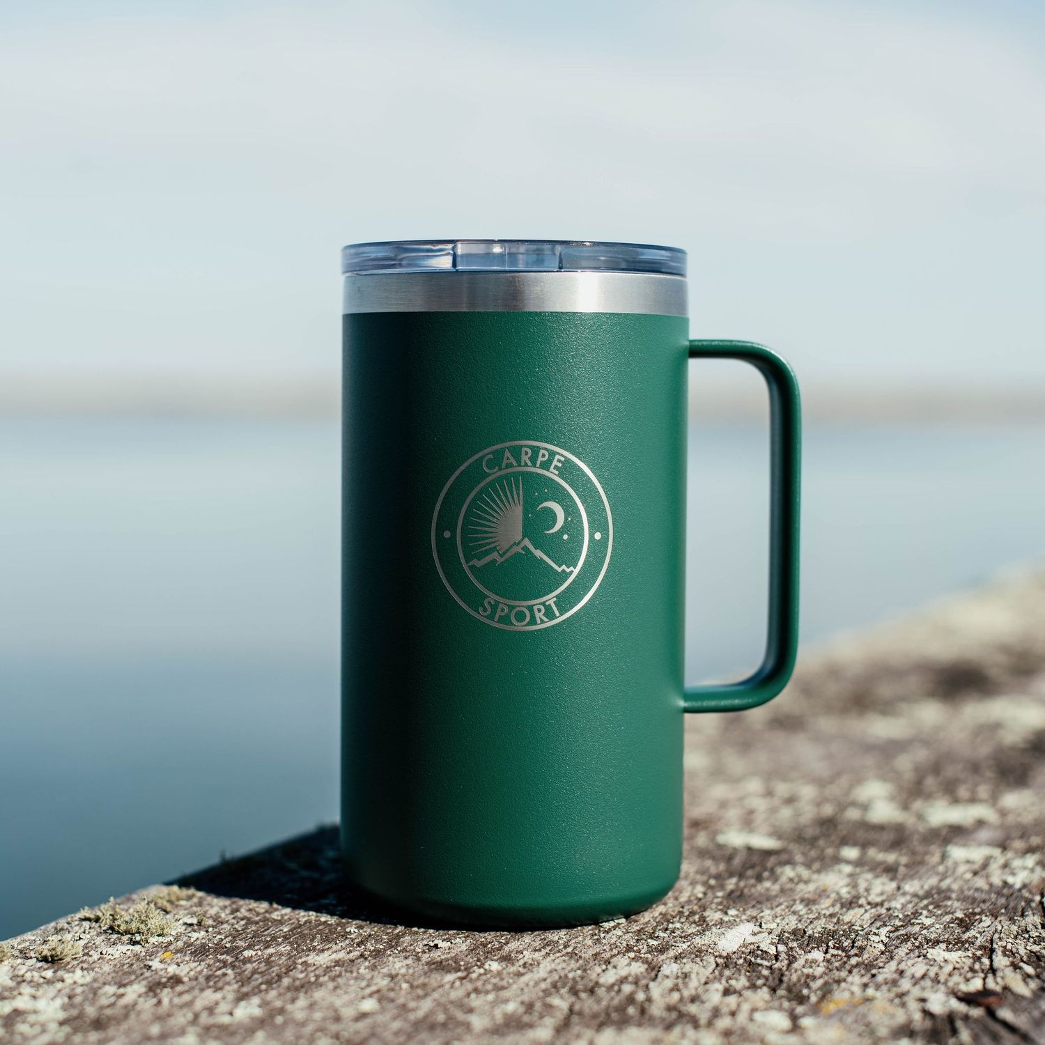 Carpe Sport Stein 18oz - Green